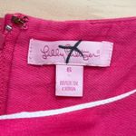 Lilly Pulitzer  Fools Jewels Daiquiri Pink Rhinestone Sheath Dress 3/4 Sleeves, 6 Photo 2