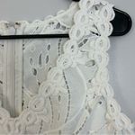 Lilly Pulitzer  Sandi Lace Crochet Resort White Sleeveless Mini Dress Size 6 Photo 4
