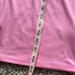 CeCe  Pink Short Sleeve Top with swiss dot sleeves Photo 5