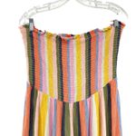 Altar'd State A Beautiful Soul Altar’d State Rainbow Strapless Smocked Wide Leg Jumpsuit Photo 1