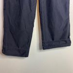Horny Toad Straight Crop Capri Pants Size 8 Casual Outdoor Navy Blue Photo 3