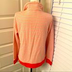 Gear for Sports || Coral/white striped zip up Photo 4