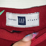 Gap  Red Flared Dress Pants Size 4 Photo 2
