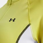 Under Armour NWT Women's  Train Cold Weather ½ Zip Pullover Lime Green Photo 2
