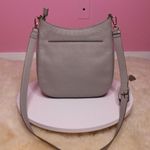 Nordstrom Grey Leather Shoulder Bag Photo 1