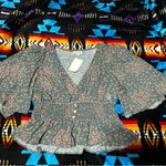 Neiman Marcus Bloomfield floral blouse, boho blouse, hippur blouse Photo 3