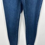 Spanx  Jeggings Women MEDIUM Blue Dark Wash Cotton Blend Denim Stretch Pull On Photo 2