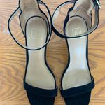 Material Girl Black Velvet High Heels  Photo 2