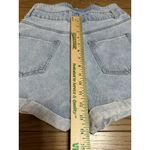 ASTR Denim Jean Shorts Size Medium Buttons Preppy Modern Beach Buttons Photo 7