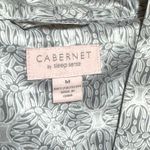 Cabernet by Sleep Sense Satin Wrap Robe Silver Gray White Medium Photo 7