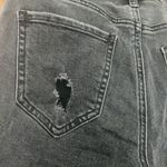 Guess  distressed black jeans shorts Photo 5