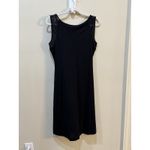 Ralph Lauren Polo Lauren  Black Knit Dress Size‎ Large Mesh Accent Photo 2