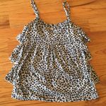 🛍Cheetah Crotchet tank.🛍 Gray Size M Photo 2