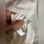 Adidas White Long Sleeve Scoop Neck Climalite Top Rainbow Decal Logo Size Large Photo 5