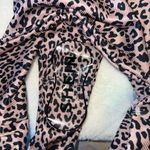 Leopard Print Bikini Set Black Photo 2