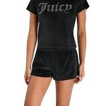 Juicy Couture Two Piece Velvet Fleece Lounge Sleep Set Photo 0