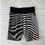 Nike Zebra Print Spandex Shorts Photo 2