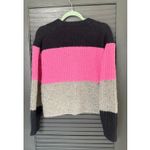 ALC Frank A.L.C. Womens Small Robertson Alpaca & Wool-Blend Color Block Sweater Photo 6