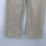 Ophelia Roe  Cream Cropped Pants Cotton Size 10 Boho Casual Photo 2