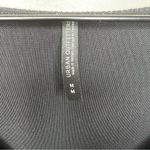 Urban Outfitters NWT Sparkly Tie Front Black Short Sleeve Dress Size Medium Photo 4