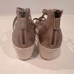 Eileen Fisher Eileen Fisher Wanda Platform Wedge Sandal Women's 10 Metallic Nude Strappy NWOT Photo 9