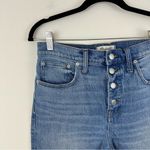 Madewell  Cali Demi Boot Medium Light Wash Bootcut Jeans Size 28 Photo 2