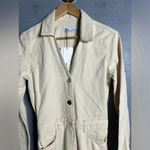 ZARA  NWT Denim Women’s Jumpsuit.  Size S Photo 3