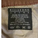 Billabong Supaslim Fit Spice Corduroy Soft Cotton Jeans Pants ~ Junior Women's 9 Photo 3