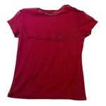 Ny&co NY& Floral Embroidered Mesh Top Pink Sheer Blouse Y2K Womens Medium Photo 1