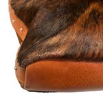 Lindalee Leather and Cow Hair Shoulder Bag/Tote Photo 13