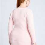 Eloquii  Button Detail Ribbed Long Sleeve Sweater Size 22/24 Photo 1