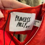 Princess Polly  Satin Strapless Mini Dress Red  Photo 8