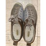 Keen ‎ Womens Size 8.5 Lower East Side Lace Women Oxford Sneaker Shoes Brown Gray Photo 1