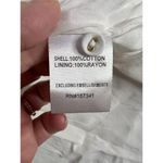 Hello Molly  Women's XL White Maxi Shirt Dress Button Tie Waist Casual Photo 4