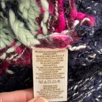 Free People Silver Reed Fair Isle Sweater Oversized Chunky Knit Raglan Sleeve S Photo 8