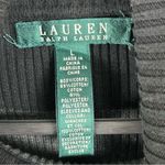 Ralph Lauren LAUREN  Black Gray Striped Long Sleeves Turtleneck Sweater Large Photo 2