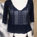 Jolt top navy blue. Size Medium Photo 0