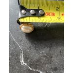 Vintage Napier Gold Tone Iridescent White Elegant Pearl Earrings Photo 3