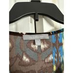 Ny Collection Tunic Style Top w Crochet Lace Neckline Tribal Pattern Photo 5