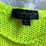 Topshop Neon Yellow Sweater Photo 2