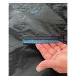 XOXO  Swim Shorts Women’s Size Large Black Blue Trim Y2K Bathing Suit Cover‎ Up Photo 2