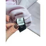 UGG  Fleece Cropped Hoodie Pink Pullover Kangaroo Pocket Drawstring Size M Photo 4