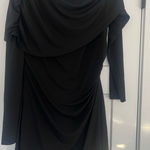 ZARA  One-Shoulder Dress Black Photo 0