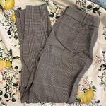 Talbots Chatham Plaid Slim Ankle Pants Photo 0