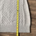Francesca's NWT Francesca’s Collection Jun & Ivy Women’s Gray Knit Sweater Dress Size M Photo 6