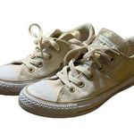 Converse Chuck Taylor 553342C Madison Sneakers Gold Canvas Lace Up Size 6 Photo 0