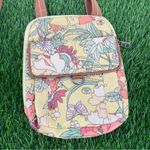 Sakroots  meadow sunlight floral vinyl pastel multicolored crossbody purse bag Photo 1