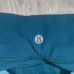 Lululemon Strappy Women's Teal Sports Bra; 12 Photo 4