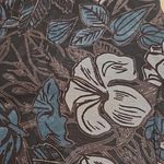 Chan Luu ππ Eloise Maxi Dress ~ Black & Blue Abstract Floral Print XS Photo 4