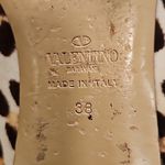 Valentino Garavani 💕💕 Calf Hair Leopard Print Rockstud Ballet Flats 38 EU Photo 9